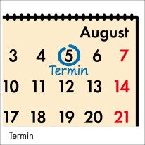 Hier finden Sie die aktuellen Termine und Ferienzeiten